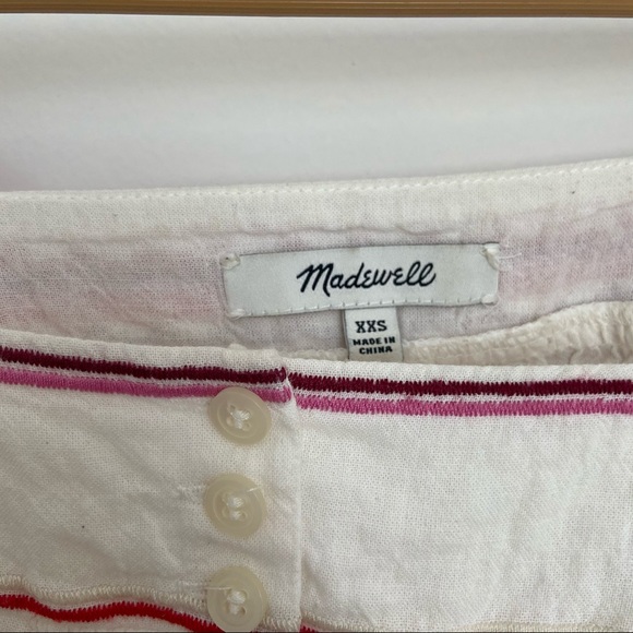 Madewell Embroidered Sandblossom Top XXS - Picture 6 of 7